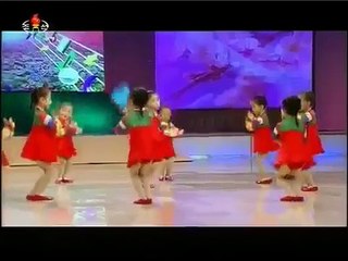 Các em bé triều tiên nhảy rấy vui nhộn