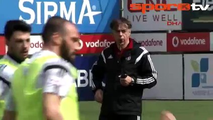 Beşiktaş sadece 12 kişiyle çalıştı