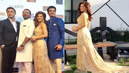 Ayesha Omar Stunning Look for Karachi Say Lahore Promotion