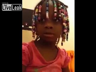 Badass little girl goes off on Candyman