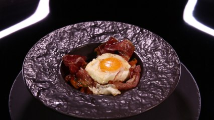 Poêlée de girolles et œuf au plat par Bruno Doucet (#DPDC)