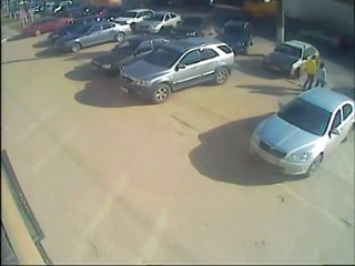 Car Crash in Parking (Accidents Caught Camera)