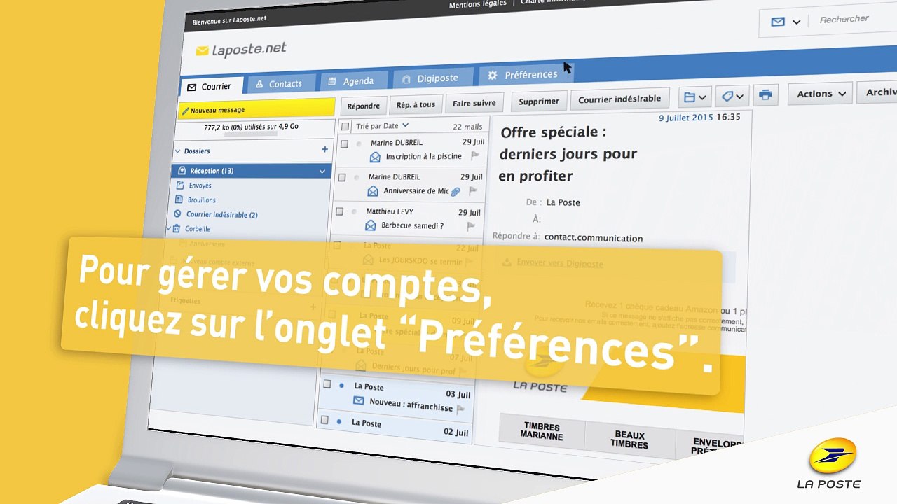 Assistant Courrier La Poste Suivre Mon Envoi