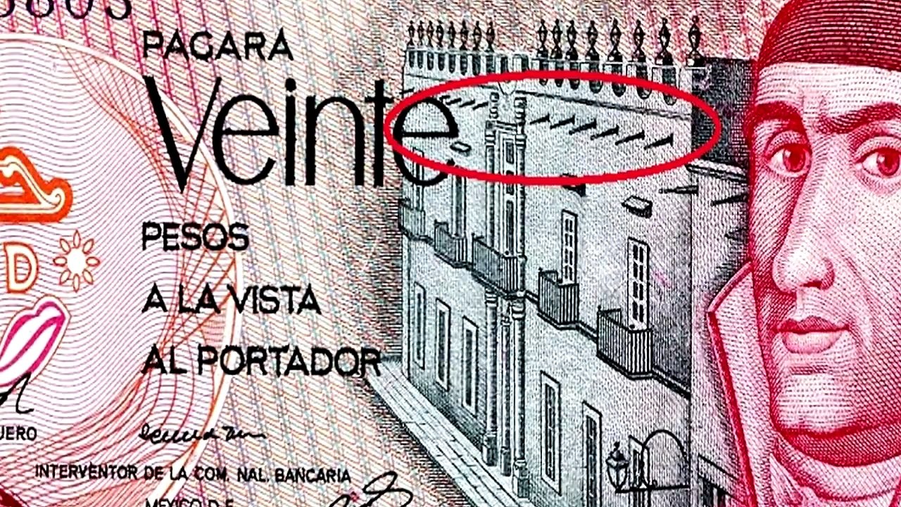 ¿ Mensajes Subliminales Ocultos En Billetes Mexicanos ? ¿ Subliminal Messages Hidden In Bi