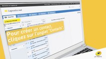 Laposte.net : comment créer un nouveau contact dans votre carnet d'adresses ?