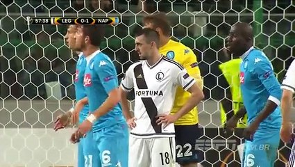 Download Video: Legia Warszawa 0 – 2 Napoli (Europa League) Highlights October 1,2015