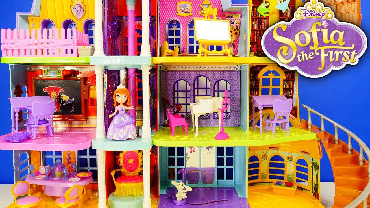 Play Doh Sofia the First Dress Up Magnetic Dolls Royal Prep Academy, Sofia Dress Up Play D