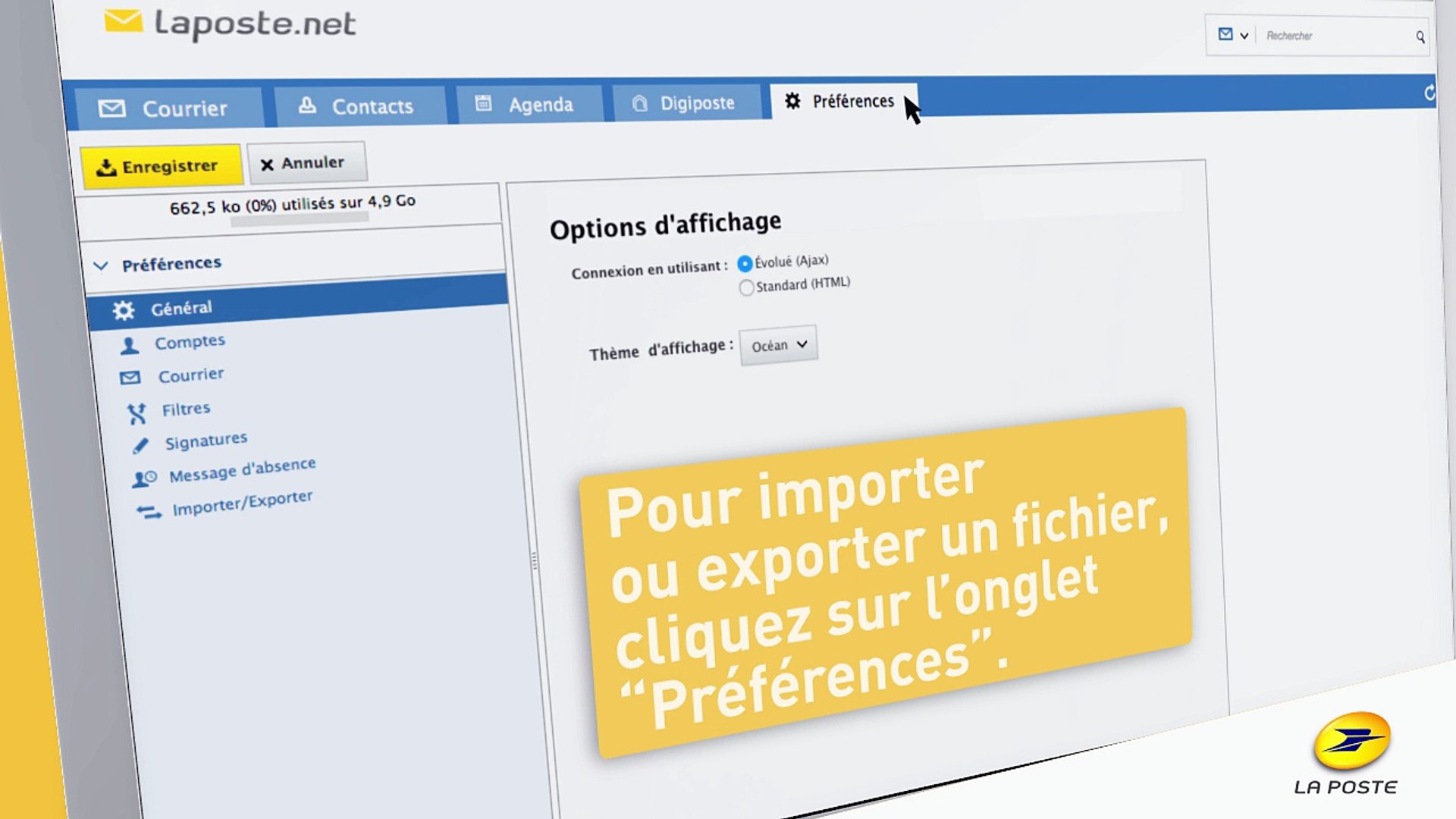 Laposte Net Comment Importer Ou Exporter Des Contacts Video Dailymotion Pathfinder Dissipation