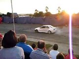 drivers 8 year old burning wheel in bmw m3