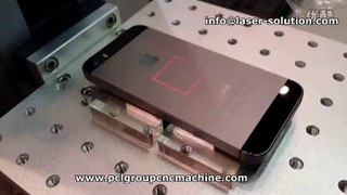 Iphone laser marking, laser marking machine