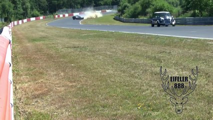 Porsche 944 Crash Unfall Nürburgring Nordschleife 21.07.2013