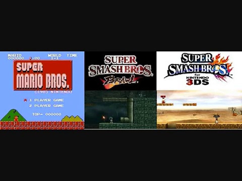 Super Smash Bros. Mashup music Underground Theme(Super Mario Bros.)