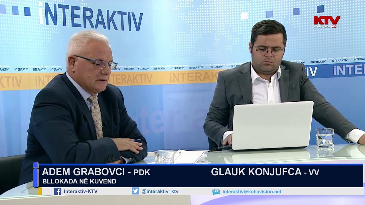 Debat i nxeht - ADEM GRABOVCI - GLAUK KONJUFCA 01.10.2015
