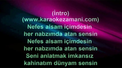 Hakkı Bulut - Hayatımın Adı Sensin - 2011 TÜRKÇE KARAOKE