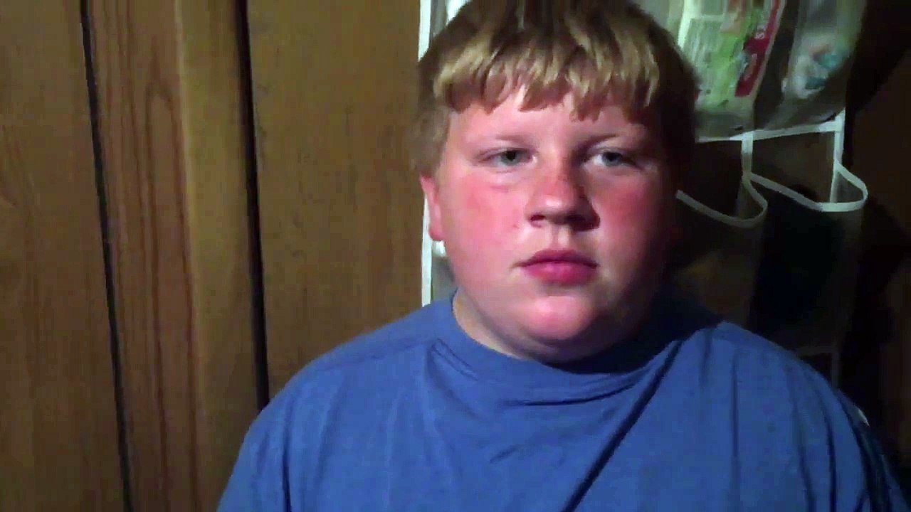 12yo diaper tutorial goes horribly wrong baby pees on him!