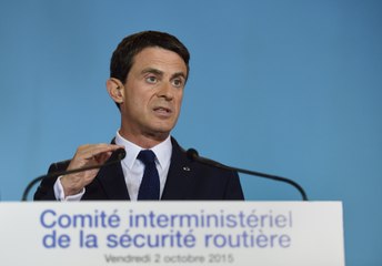 Manuel Valls: « les routes de France ne peuvent pas être un cimetière »