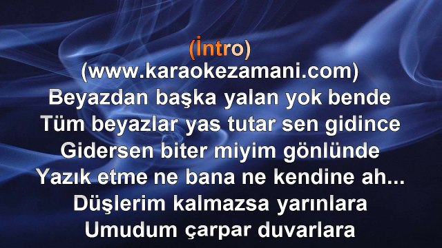 Halil İbrahim - Ne Bana Ne Kendine - 2011 TÜRKÇE KARAOKE