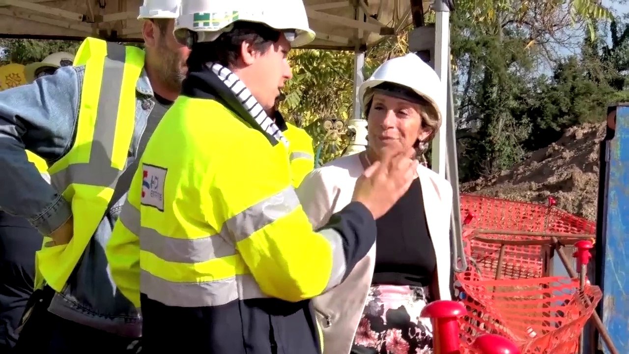 Visite d'un chantier hors-norme !