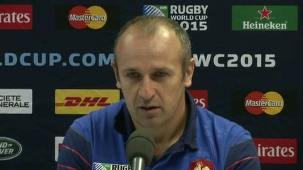 Rugby - CM - Bleus : Saint-André «Très propres sur la première demi-heure»