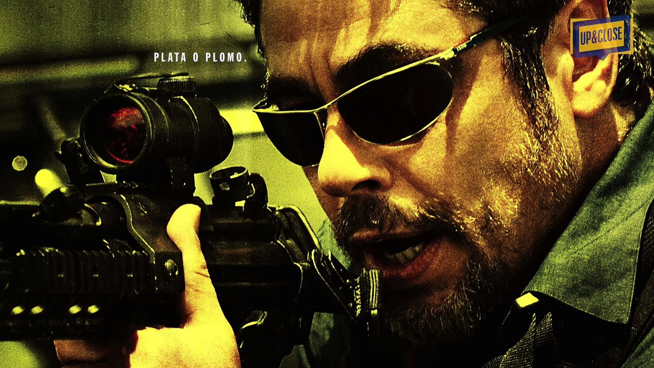 SICARIO lead actor BENICIO DEL TORO in UP&CLOSE hosted by Edgardo Ochoa.