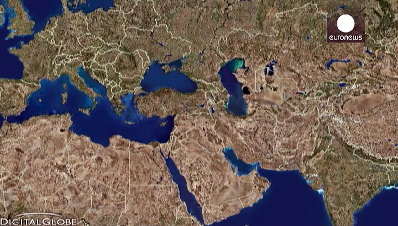 روسيا تشن أولى غاراتها ضد مواقع تنظيم الدولة الإسلامية في سوريا