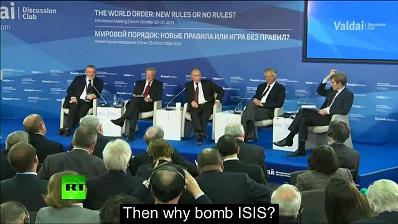 Putin: Who Created ISIS?
