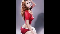 Beautiful Chinese girls body  painting