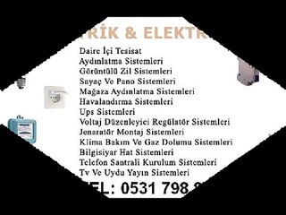 KONYAALTI SİTELER ELEKTRİKCİ 0531 798 86 05