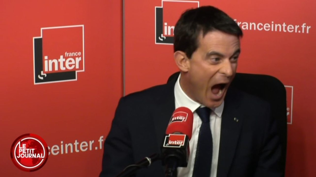 L'étrange comportement de Manuel Valls - ZAPPING ACTU DU 02/10/2015