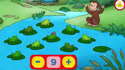 Curious George   English Cartoon Games – Monkey Faces – Ribbit – Hide & S