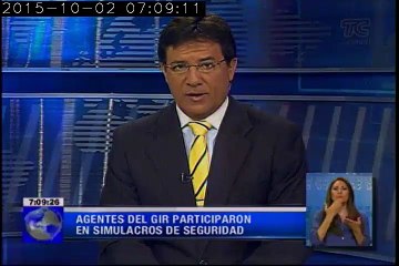 Agentes del GIR participaron en simulacros de seguridad