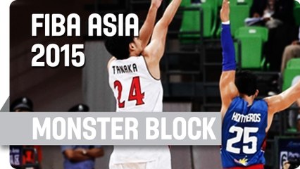 Hontiveros' monster block - 2015 FIBA Asia Championship