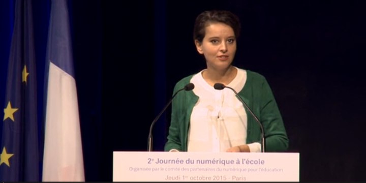 [ARCHIVE] 2ème journée du numérique à l'école : discours d'ouverture par Najat Vallaud-Belkacem