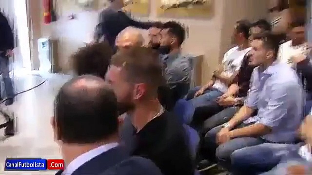 Homenaje del Real Madrid a Cristiano Ronaldo por ser el máximo goleador del club • 2015