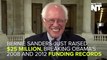 Bernie Sanders Is Breaking Fundraising Records
