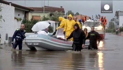 Rare cyclone wreaks havoc across Mediterranean