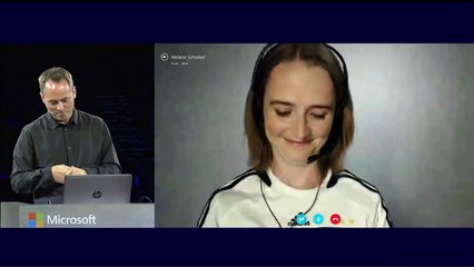 Skype Translate demo at Microsoft's Worldwide Partner Conference 2014