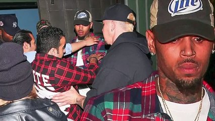 Chris Brown 'attacked' by two men outside Hollywood nightclub