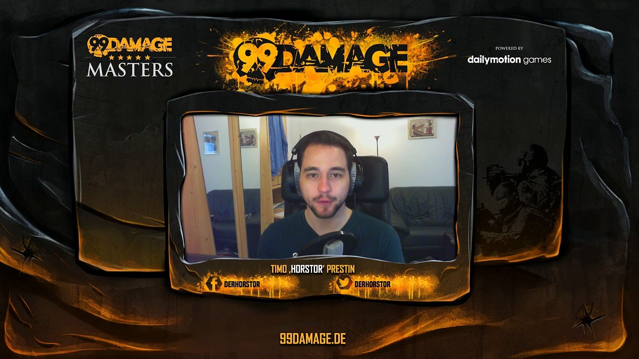 99DAMAGE Masters mit Horstor - German Stream (REPLAY) (2015-10-02 18:09:10 - 2015-10-02 18:12:40)