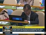 Canciller de Siria habla en la 70 Asamblea General de la ONU