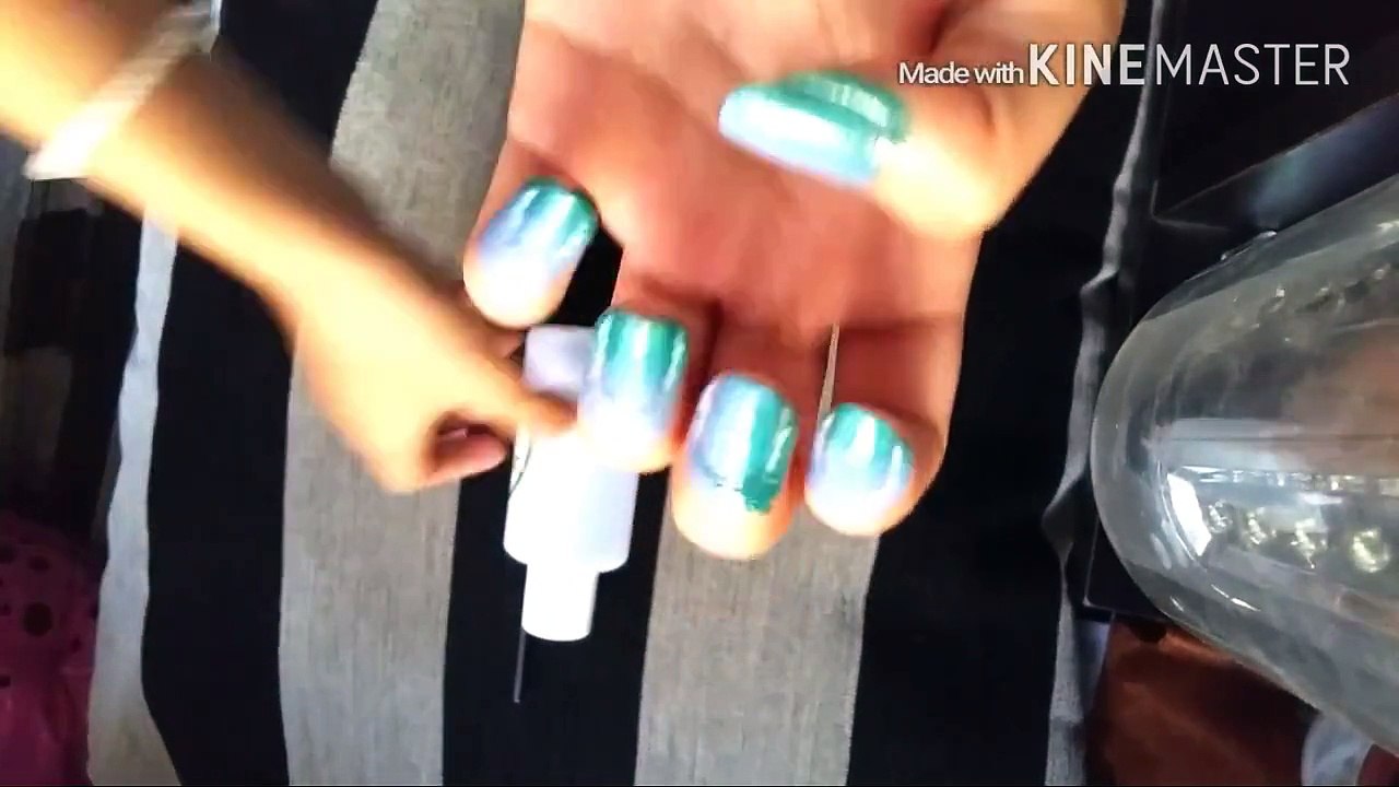 Tutorial Gradation Nail art