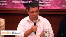 Saifuddin Abdullah: Melayu Bermaruah Mesti Diukur Dari Usul Agama, Budaya, Demokrasi Yang Matang