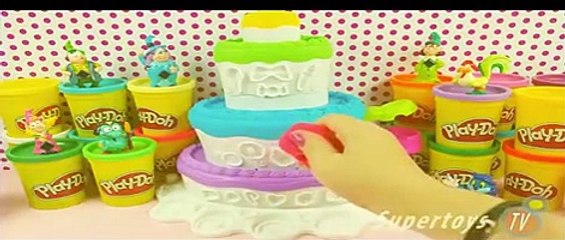Peppa Pig family watching play doh make ice cream sticks and cups wonderful 1