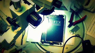 iPad mini Backlight repair Dim screen problem solution soldering with CyberDocLLC SMDRemoval kit