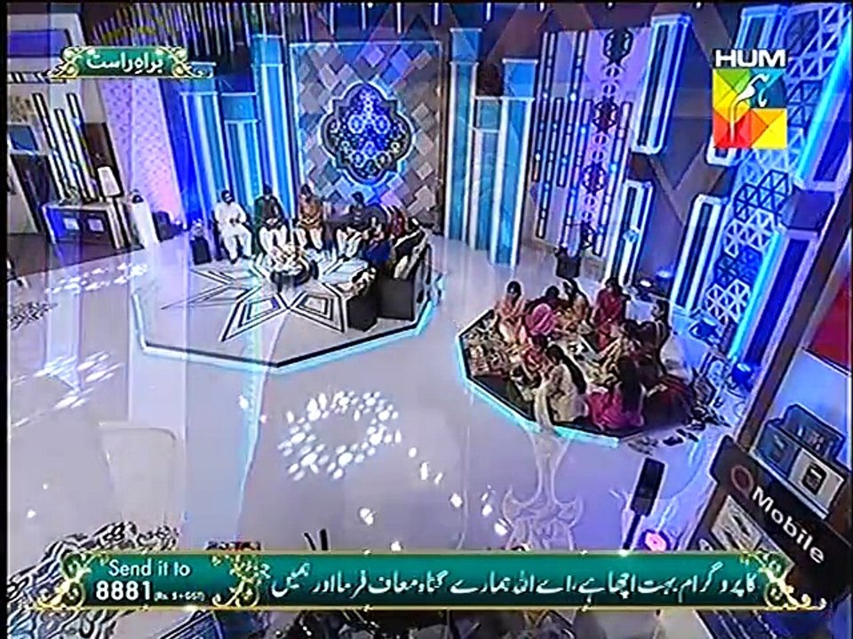 Farhan Ali Waris Reciting Kalam _MAA_ Iftar Transmission Jashn e Ramazan Hum TV Show
