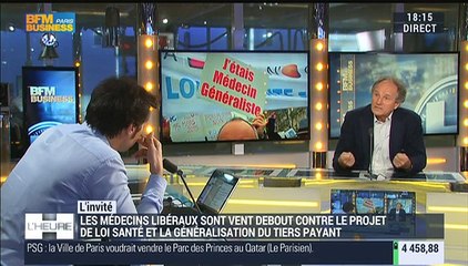 "La loi Santé de Marisol Touraine ne règle rien", Jean-Paul Hamon - 02/10