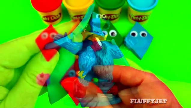 Play-Doh Surprise Eggs! Mickey Mouse Cookie Monster Disney Planes Frozen Cars 2 Princess FluffyJet [Full Episode]