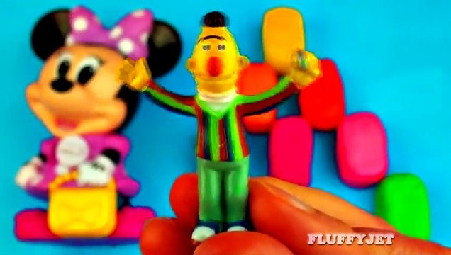 Minnie Mouse Play-Doh Surprise Eggs Mickey Mouse Sesame Street Peppa Pig Disney Frozen Car FluffyJet [Full Episode]