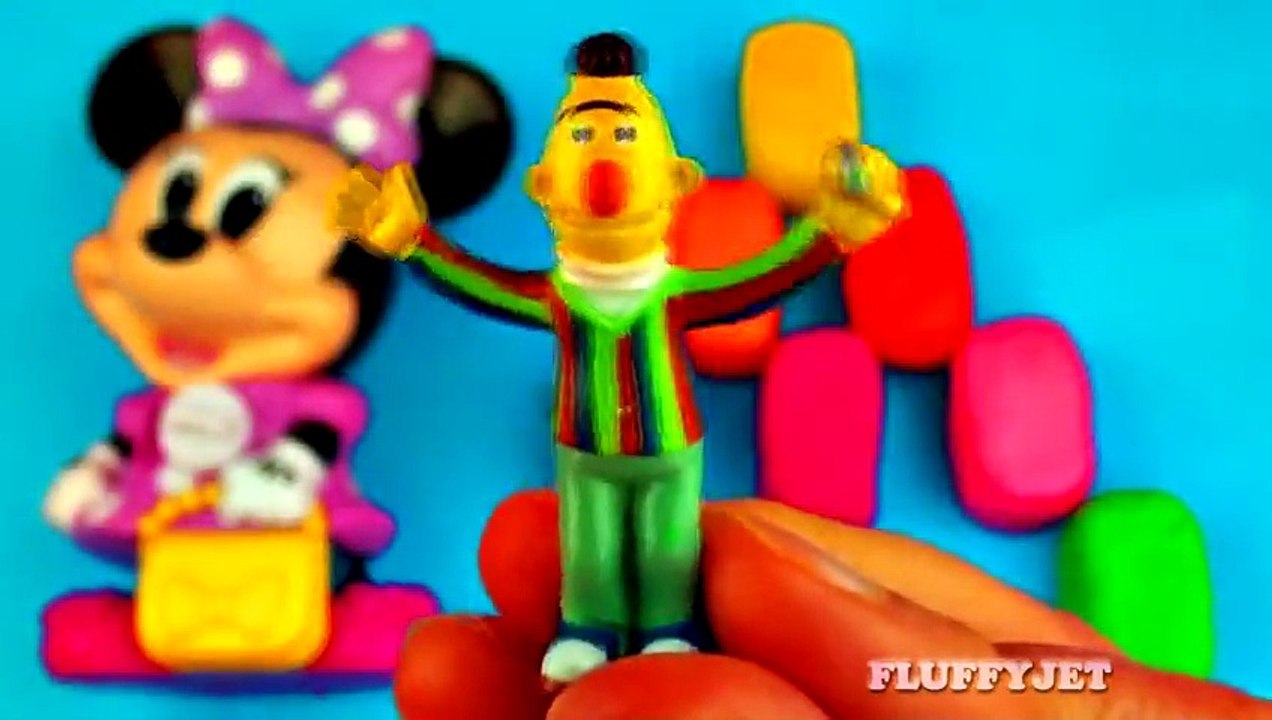 Minnie Mouse Play-Doh Surprise Eggs Mickey Mouse Sesame Street Peppa Pig Disney Frozen Car FluffyJet [Full Episode]