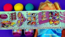 Disney Princess Play-Doh Surprise Eggs Disney Frozen Shopkins Mickey Mouse Toy Story Toys FluffyJet [Full Episode]